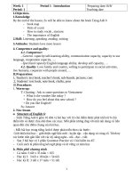 Giáo án anh 6 phát triển năng lực hệ 7 năm