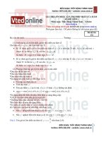 giá trị lớn nhất của hàm số (đề số 01) 