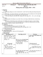 Giáo án Lịch sử 12 bài 14: Phong trào cách mạng 1930  1935