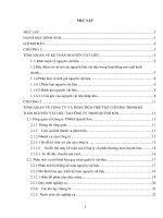 Ứng dụng Microsoft Excel trong nghiên cứu và xây dựng chương trình kế toán nguyên vật liệu tại Công ty TNHH Quỳnh Sơn, Bắc Giang