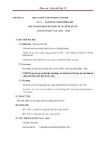 Giáo án Lịch sử 12 bài 21: Xây dựng chủ nghĩa xã hội ở miền Bắc, đấu tranh chống đế quốc Mĩ và chính quyền Sài Gòn ở miền Nam (1954  1965)