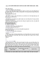 Giáo án Lịch sử 11 bài 16: Các nước Đông Nam Á giữa hai cuộc chiến tranh thế giới (1918  1939)