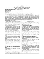 Giáo án Lịch sử 10 bài 1: Sự xuất hiện loài người và bầy người nguyên thủy