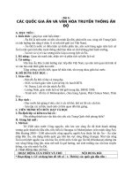 Giáo án Lịch sử 10 bài 6: Các quốc gia Ấn và văn hóa truyền thống Ấn Độ