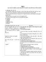 Giáo án Lịch sử 10 bài 1: Sự xuất hiện loài người và bầy người nguyên thủy