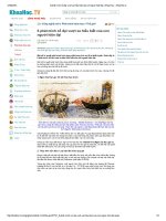 6 phát minh cổ đại vượt xa hiểu biết của con người hiện đại