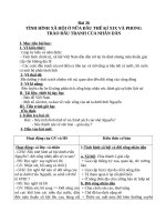 Giáo án Lịch sử 10 bài 26: Tình hình xã hội ở nửa đầu thế kỷ XIX và phong trào đấu tranh của nhân dân