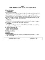 Giáo án Lịch sử 10 bài 24: Tình hình văn hóa ở các thế kỷ XVI  XVIII