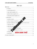 SKKN   toán   kinh nghiệm dạy một số bài toán về xác suất nhằm tạo hứng thú học tập và phát triển tư duy cho học sinh image marked 