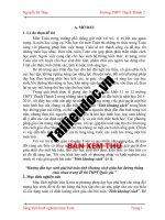 SKKN   toán   hướng dẫn học sinh giải bài toán tính khoảng cách giữa hai đường thẳng chéo nhau trong đề thi THPT quốc gia image marked 