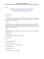 Giáo án Lịch sử 12 bài 23: Khôi phục và phát triển kinh tế  xã hội ở miền Bắc, giải phóng hoàn toàn miền Nam (1973  1975)