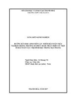 SKKN   HƯỚNG dẫn học SINH TIẾP cận NHÓM bài TOÁN TRẮC NGHIỆM TRÊN TRƯỜNG số PHỨC được PHÁT TRIỄN từ một số bài TOÁN cực TRỊ HÌNH học TRONG mặt PHẲNG image marked 