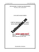 SKKN   PHÁT TRIỂN hệ PHƯƠNG TRÌNH từ các bài TOÁN cơ bản GIÚP học SINH THPT rèn LUYỆN kỹ NĂNG GIẢI hệ PHƯƠNG TRÌNH image marked 