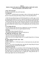 Giáo án Lịch sử 10 bài 23: Phong trào Tây Sơn và sự nghiệp thống nhất đất nước bảo vệ Tổ quốc bảo vệ Tổ quốc