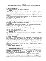 Giáo án Lịch sử 10 bài 40: LêNin và phong trào công nhân Nga đầu thế kỷ XX