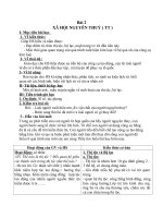 Giáo án Lịch sử 10 bài 2: Xã hội nguyên thủy