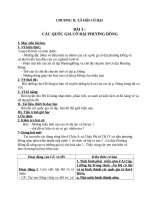 Giáo án Lịch sử 10 bài 3: Các quốc gia cổ đại phương Đông