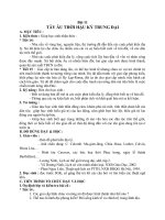 Giáo án Lịch sử 10 bài 11: Tây Âu thời hậu kỳ trung đại