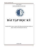 Mẫu Điều lệ công ty cổ phần