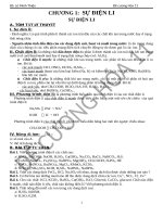 Đề cương ôn thi môn Hóa lớp 11