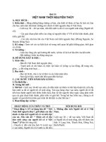 Giáo án Lịch sử 10 bài 13: Việt Nam thời nguyên thủy