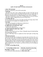 Giáo án Lịch sử 10 bài 38: Quốc tế thứ nhất và Công xã Pari 1871