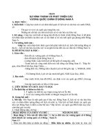 Giáo án Lịch sử 10 bài 8: Sự hình thành và phát triển các vương quốc chính ở Đông Nam Á