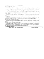 Giáo án Lịch sử 11 bài 1: Nhật Bản