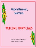 TIẾNG  ANH 6  Unit 02 my home lesson 7 looking back  project