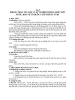 Giáo án Lịch sử 10 bài 23: Phong trào Tây Sơn và sự nghiệp thống nhất đất nước bảo vệ Tổ quốc bảo vệ Tổ quốc