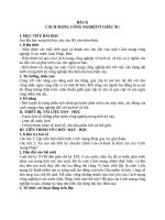 Giáo án Lịch sử 10 bài 32: Cách mạng công nghiệp ở Châu Âu