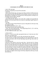 Giáo án Lịch sử 10 bài 31: Cách mạng tư sản Pháp cuối thế kỷ XVIII