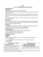 Giáo án Lịch sử 10 bài 11: Tây Âu thời hậu kỳ trung đại