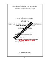 SKKN   thiết lập hệ trục tọa độ giải một số dạng toán hình học không gian image marked 