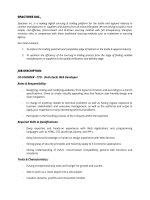 BẢN mô TẢ CÔNG VIỆC CTO job description 