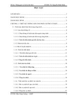 Đồ án: Thông gió và Xử lý khí thải