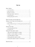 MỘT số PHƯƠNG PHÁP GIẢI bài tập HOÁ học ĐỊNH LƯỢNG ở TRƯỜNG THCS 