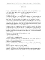 Thiết kế hệ thống điều khiển giám sát quy trình sản xuất chất kết dính trong nhà máy Aica Laminates Việt Nam