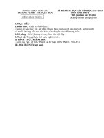 Đề kiểm tra học kì 1 lớp 6 các môn