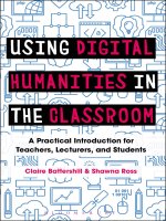 Using digital humanities in the classroom 