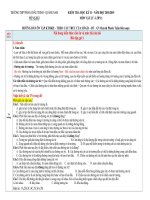 Đề cương ôn tập môn Vật lý lớp 11 học kì II