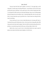 Giải pháp nâng cao chất lượng phục vụ buffet sáng tại nhà hàng whitecaps 