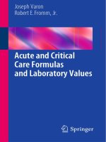 20 acute and critical care formulas and laboratory values 2014th  edition {PRG} (2) 