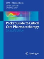 2015 pocket guide to critical care pharmacotherapy 