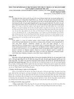 PHÂN TÍCH mô HÌNH QUẢN TRỊ vốn BẰNG TIỀN tối ưu TRONG các DOANH NGHIỆP vận tải BIỂN có DOANH THU lớn 