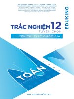 Trắc nghiệm toán 12 - Cực trị hàm số full