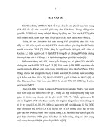 THỰC TRẠNG KIỂM SOÁT GLUCOSE máu và một số yếu tố NGUY cơ ở BỆNH NHÂN CAO TUỔI đái THÁO ĐƯỜNG TYP 2 điều TRỊ NGOẠI TRÚ tại BỆNH VIỆN XANH pôn 