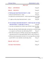 tiểu luận hình thái kinh tế xã hội hay nhất