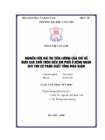 NGHIÊN cứu GIÁ TRỊ TIÊN LƯỢNG của CHỈ số đuôi SAO CHỔI TRÊN SIÊU âm PHỔI ở BỆNH NHÂN SUY TIM có PHÂN SUẤT TỐNG máu GIẢM 