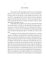 Tiểu không tự chủ và một số yếu tố liên quan trên bệnh nhân cao tuổi khám và điều trị tại bệnh viện lão khoa trung ương 